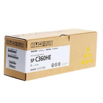 Ricoh 408187 Yellow Original High Capacity Toner Cartridge
