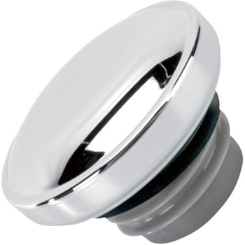 Tapón de combustible Harley-Davidson '96- OE-Réplica vented chrome right
