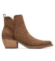 refresh para mujer 17504102-camel botines 175041 marron 39 3 a 5cm cremallera casual