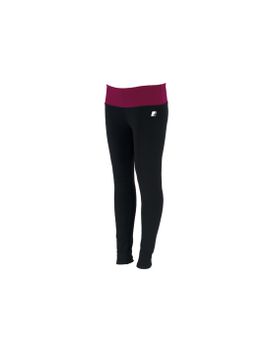 Mallas largas Joluvi Fit-Plex Negro Morado Mujer