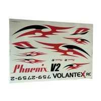 volantexrc phoenix v2 759-2 pieza de repuesto para avion rc con envergadura de 2000 mm pegatinas 1 unidad