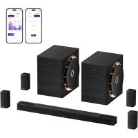 ultimea skywave x100 dual sistema de sonido surround inalambrico 926 ajustado thx con dolby atmos