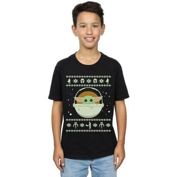 Disney Tops y Camisetas The Mandalorian The Child para niño