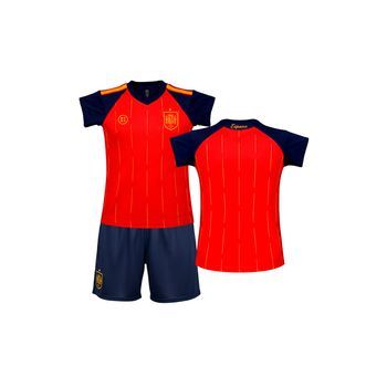 Equipación Sin Dorsal España Mundial 2026 Réplica Oficial - Niño
