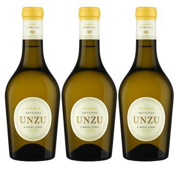 Unzu Chardonnay Blanco 6 Vino Blanco 75 Cl 13 % Pack 3 Botellas