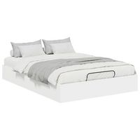 cama matrimonial  cama para adulto  estructura de cama ottoman con almacenamiento 203 x 120 x 25 cm