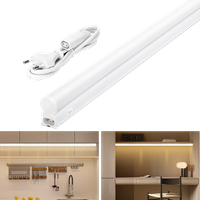 aigostar luz led cocina con interruptor 9w 990lm luces armarios luz natural 4000k 230v regleta led bajo armarios para cocina vestidor armario 5732230mm
