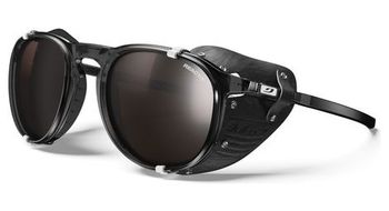 Gafas de sol julbo millenium   reactiv 2 4 polarizadas   translucidas negro brillante negro blanco
