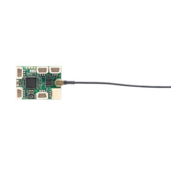 FrSky Archer Plus R6 Mini/R6 Mini-E 2.4GHz 6/24CH PWM FBUS ACCESS & ACCST D16 Receptor Integrado con ESC Doble de 5A.