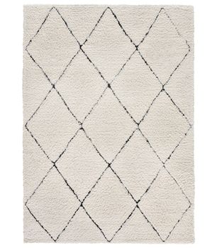 Atesa 80260 - Alfombra moderna de pelo largo