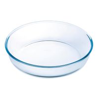 molde tarta hondo vidrio borosilicato 26x26x6 cm