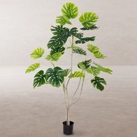 lolahome planta artificial monstera para interior y exterior 180 cm monty