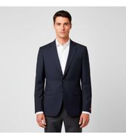 hugo para hombre 50544517 americana clasica marino 46 casual lana clasico