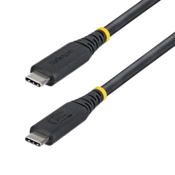 Cable USB4 StarTech CC1M40GUSB4TP 1 m USB-C a USB-C 40 Gbit/s Negro