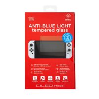fr-tec anti blue light protector cristal templado para nintendo switch oled