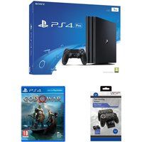 playstation 4 pro god of war  docking station bundle red