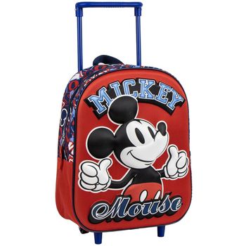 Marvel Mochila Mochila Trolley con ruedas Guardería Force 3D para niña