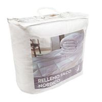 relleno nordico liso blanco 220gr cama 90 cms