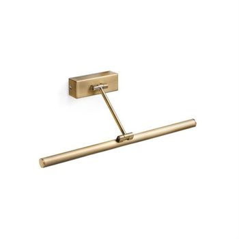 Aplique led para cuadro en metal oro viejo 45cm