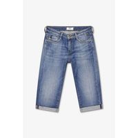 le temps des cerises short pantalon capri en jeans paulina para mujer