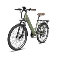 bicicleta electrica fafrees f26 pro - motor 250w bateria 36v15ah 26x175 pulgadas ruedas frenos de disco mecanicos - verde