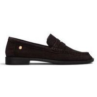 carmela zapatos de tacon mocasin 16438901 marron para mujer