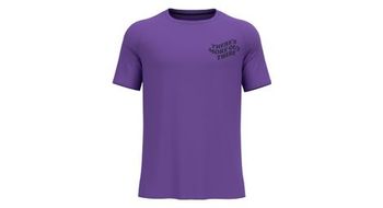 Maillot de manga corta odlo essential print morado