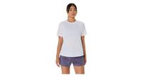 maillot de manga corta para mujer asics core run blanco