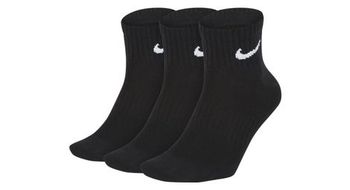 Calcetines  x3  nike everyday lightweight negro unisex