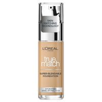 loreal paris true match liquid foundation with spf and hyaluronic acid 30ml various shades - 3n creamy beige