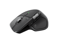 raton inalambrico - logitech mx master 4 para mac 8000ppp carga rapida clics silenciosos bluetooth-usb pc-mac personalizable negro