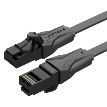 Cable Ethernet Vention IBABE Cat6 0.75m UTP RJ45 AWG32 1000Mbps Negro