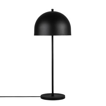 Lámpara De Mesa Can-nt-135 Negro Metal Diámetro 24x58 Cm
