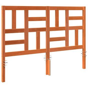 Cabecera De Cama Con Cabecera Marrón Cera 145,5 X 4 X 104 Cm Vidaxl