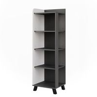 estanteria de bano karen 40 x 128 cm con 4 compartimentos vicco