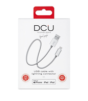 cable dcu usb lighting silver aluminio 34101205