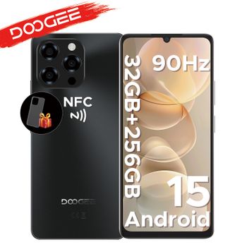 DOOGEE Note58 Pro - Versión Global, smartphones Android 15, 32GB de RAM, 256GB de almacenamiento, batería grande de 6250mAh, pantalla de 6.75