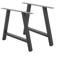 2x conjunto de patas de mesa 70 x 72 cm ecd germany
