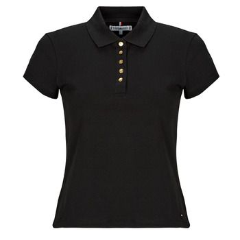 Tommy Hilfiger Polo GOLD BUTTON SLIM SS POLO para mujer