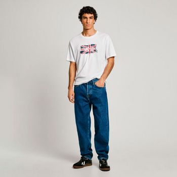 Pepe Jeans Camiseta Clag Blanca PM509384-800