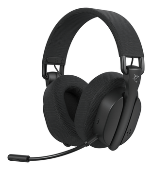 White Shark FIRECREST Auriculares Inal mbrico y al mbrico Diadema Juego USB Tipo C Bluetooth Negro