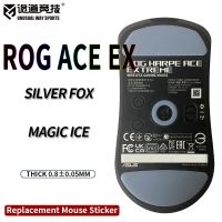 patines de raton inusualeswaysports pies rog harpe ace superficie de curvatura extrema ptfe anti colapso multicapa magic ice silver fox
