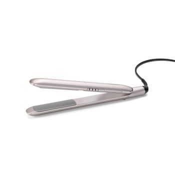 Plancha de Pelo Babyliss Mauve ST516E, Placas Cerámica con Titanio, 235 ºC, 3 Niveles de Calor