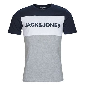 Jack & Jones Camiseta JJELOGO BLOCKING TEE para hombre