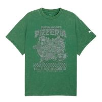 camiseta puma hoops x tortugas ninja verde