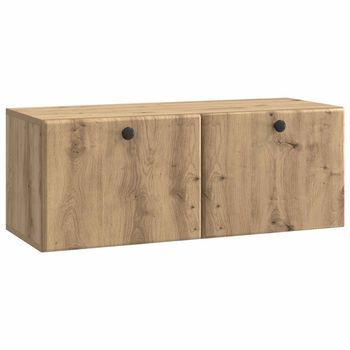 Mueble De Tv De Pared 78,5 X 31 X 30 Cm Roble Artisan Vidaxl