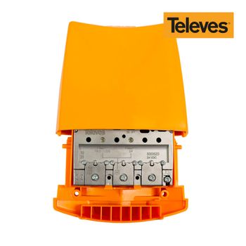 Televes 535640 - Amplificador mástil 24v fm/b3/dab/uhf g41