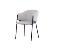 silla de comedor evelina 54x62x80 gris