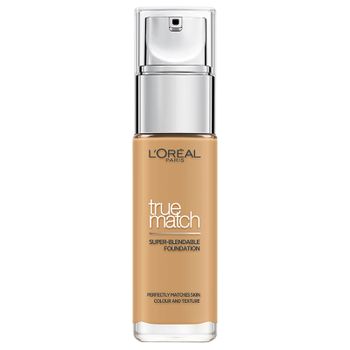 L'Oréal Paris True Match Liquid Foundation with SPF and Hyaluronic Acid 30ml (Various Shades) - 6W Golden Honey