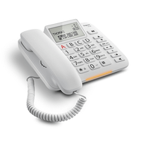 siemens -gigaset telefono fijo dl380 blanco